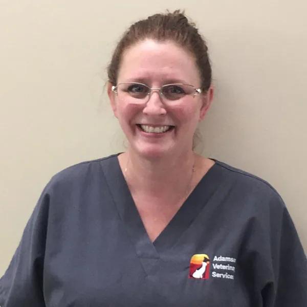 Portrait of a veterinary team member